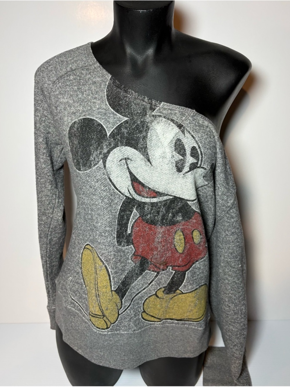 Disney Parks Neutral-Tone Terry Loop Pullover with